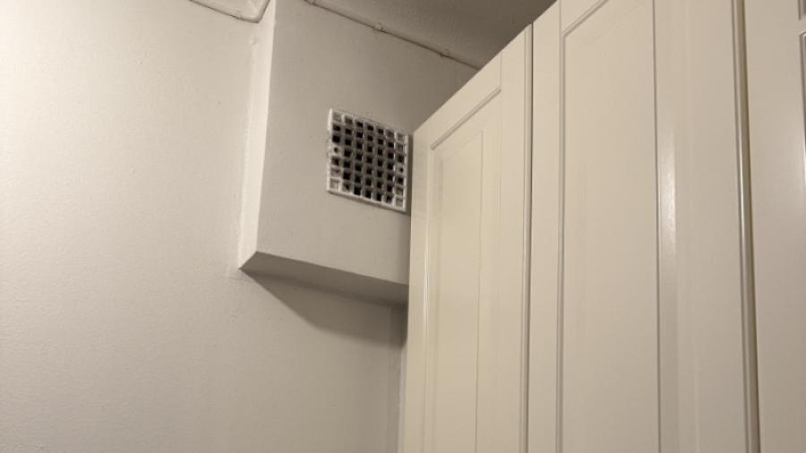 Exempel på godkänt köksventilgaller.